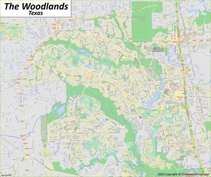Is all of The Woodlands in Montgomery County?