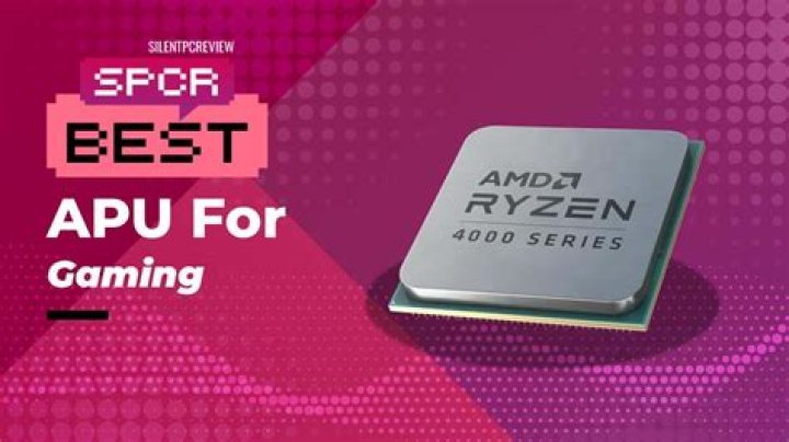 Is AMD APU good for gaming?