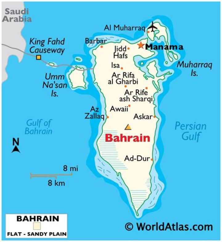 Is Bahrain part of Iran?