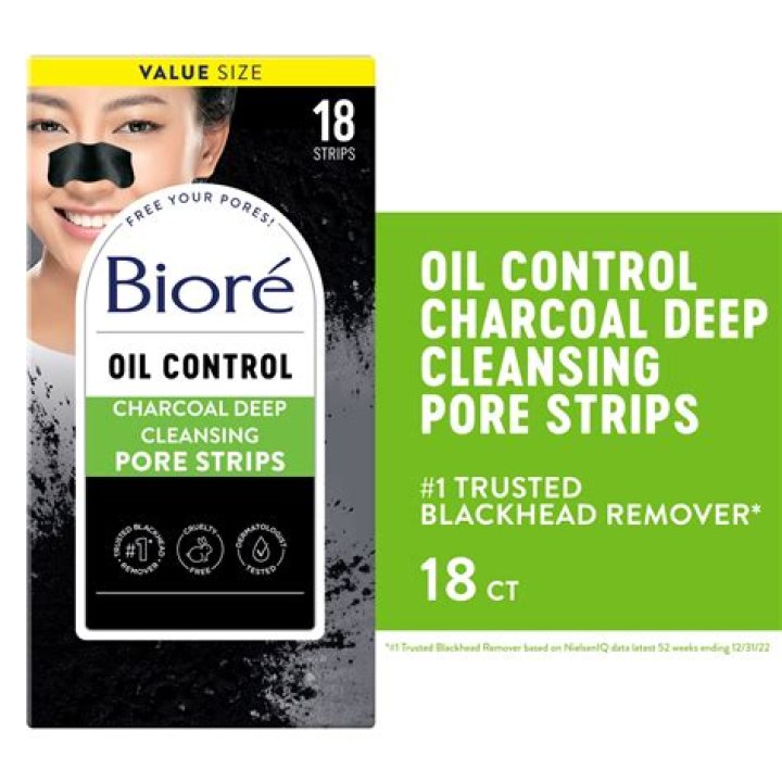 Is Biore charcoal good for blackheads?