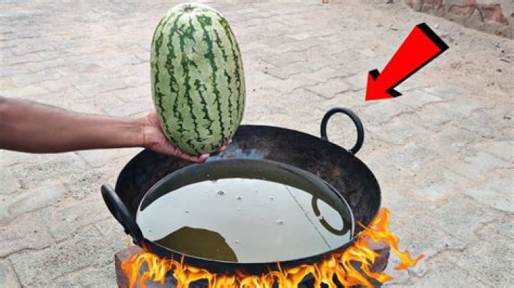 Is boiling watermelon good?