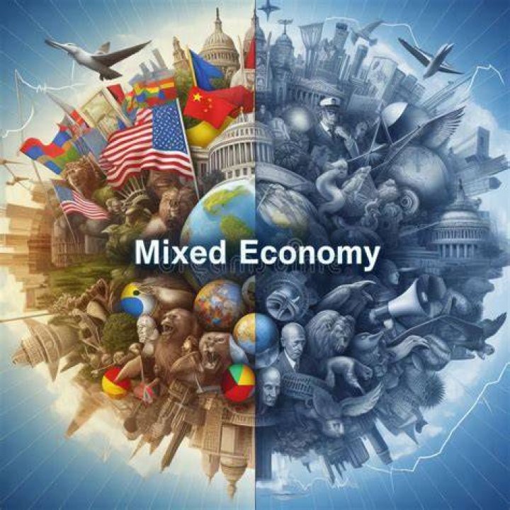 Is capitalism a mixed economy?