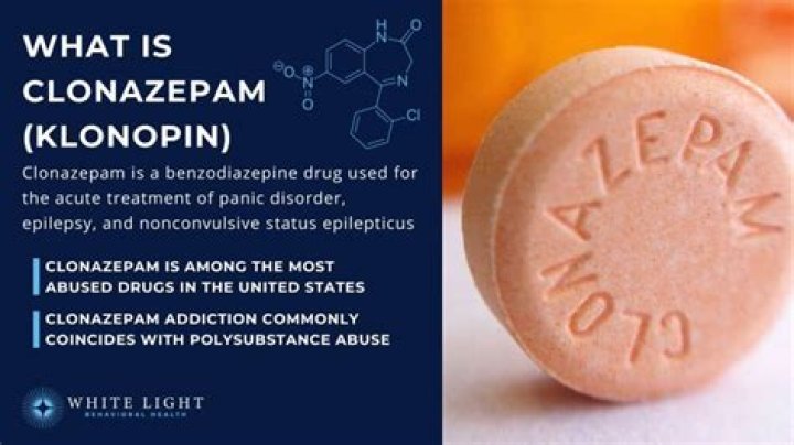 Is clonazepam used as a street drug?
