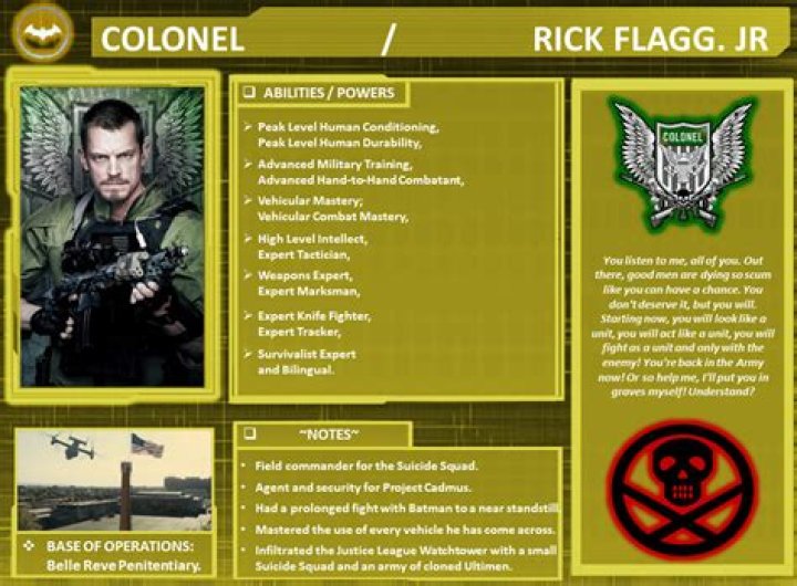 Is Colonel Flagg really dead?