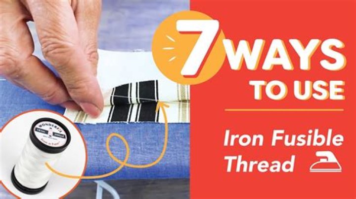 Is fusible thread permanent?
