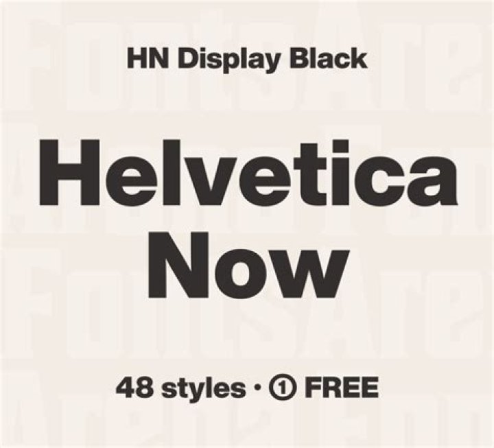 Is Helvetica now free for commercial use?