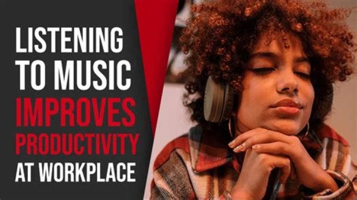 Is it appropriate to listen to music at work?