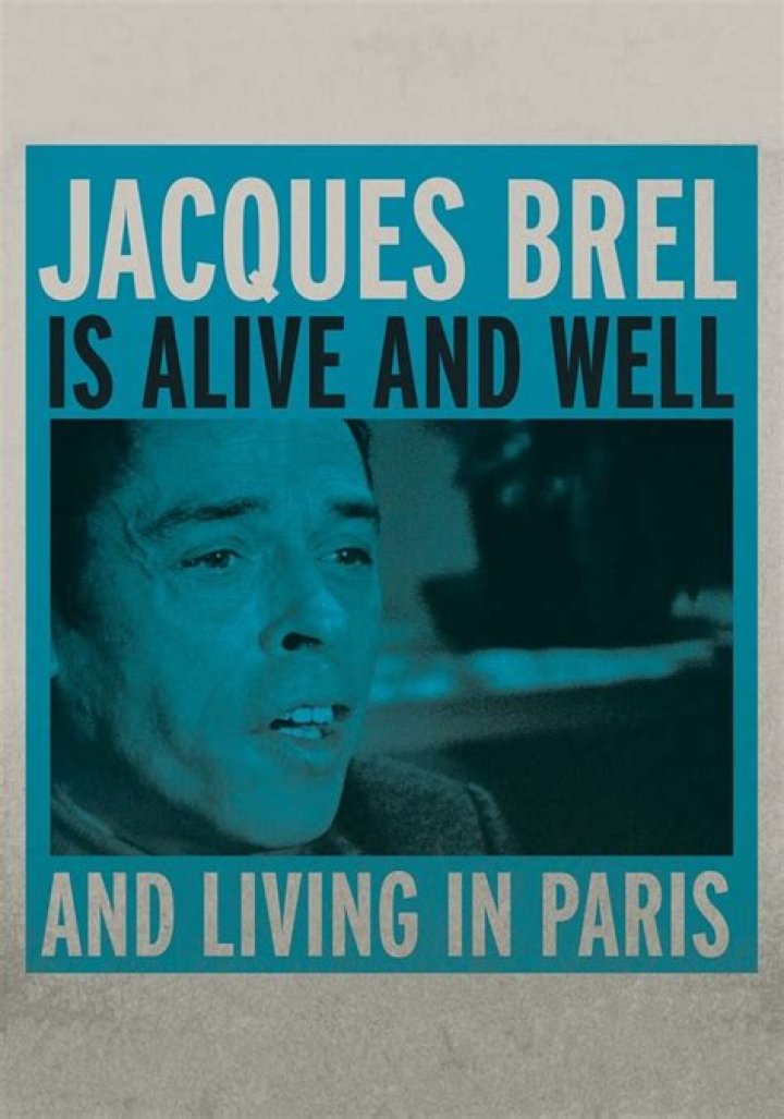 Is Jacques Brel still alive?