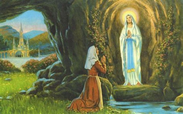 Is Lourdes water blessed by a priest?