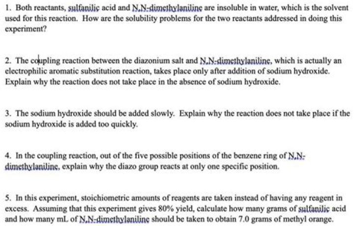 Is N,N-dimethylaniline soluble?