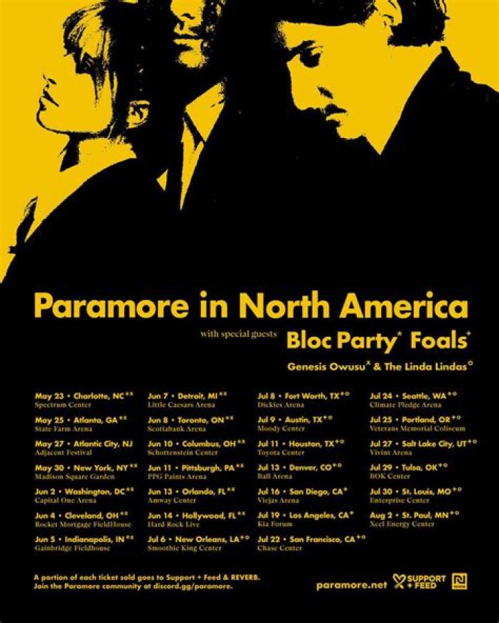 Is Paramore Going on Tour 2021?