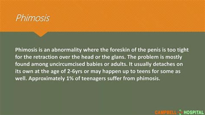 Is phimosis serious in adults?