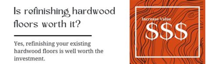 Is refinishing hardwood floors worth it?