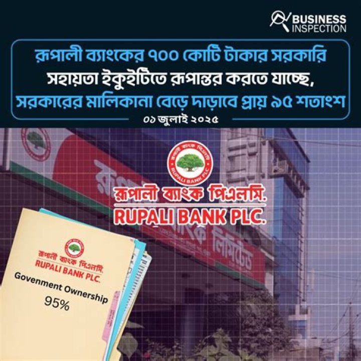Is Rupali a government bank?