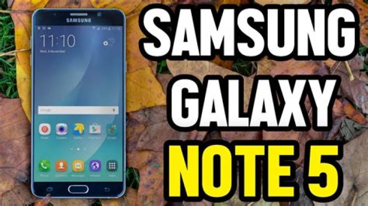 Is Samsung Note 5 still supported?