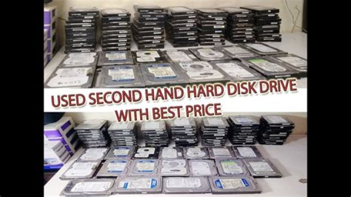 Is second hand hard disk good?