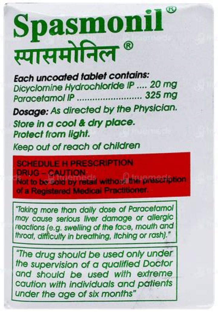 Is Spasmonil a drug?