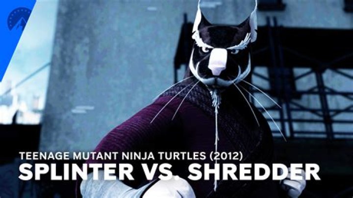 Is Splinter more skilled than shredder?