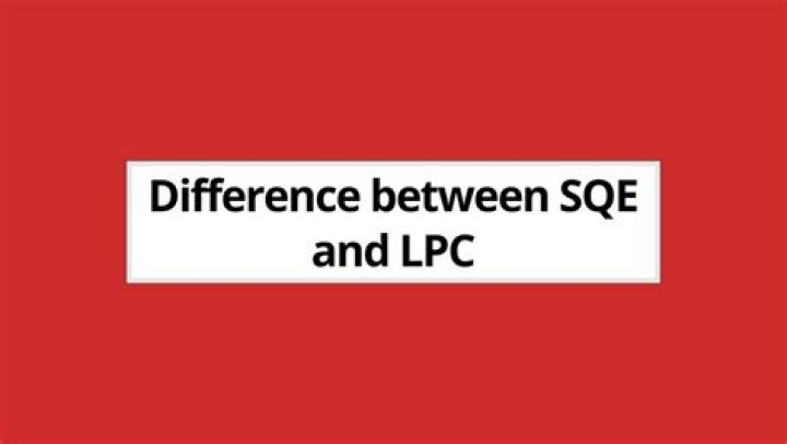Is SQE better than LPC?