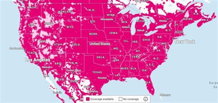Is T-mobile coverage map accurate?