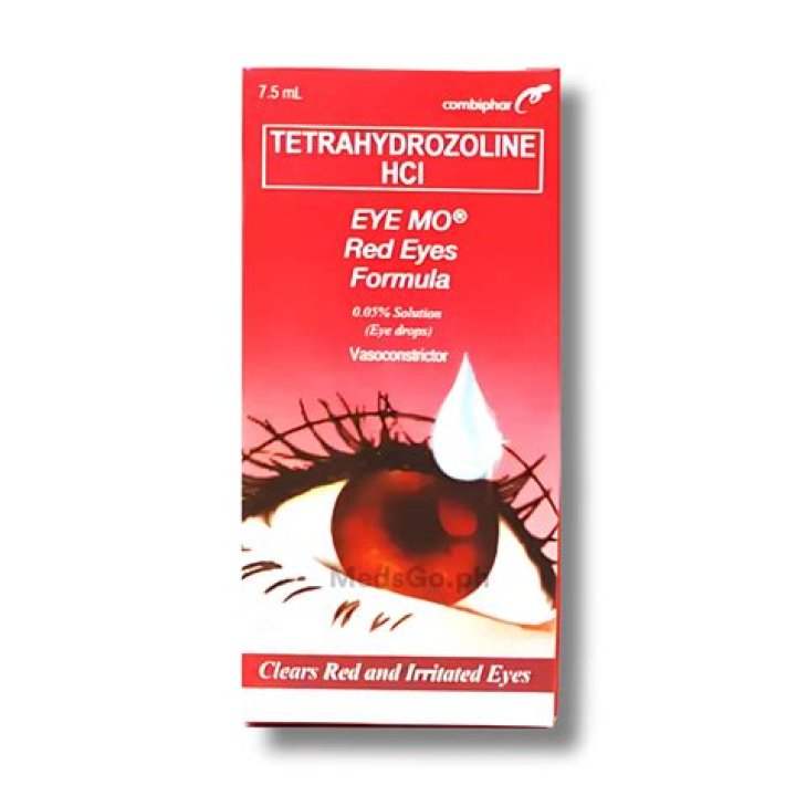 Is tetrahydrozoline safe for eyes?