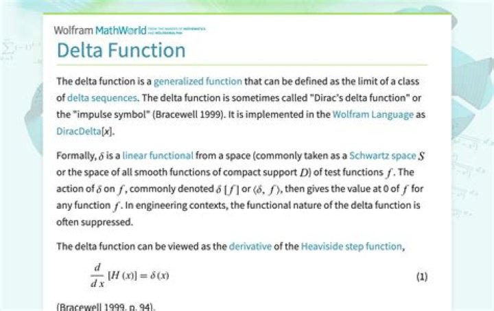 Is the delta function a PDF?