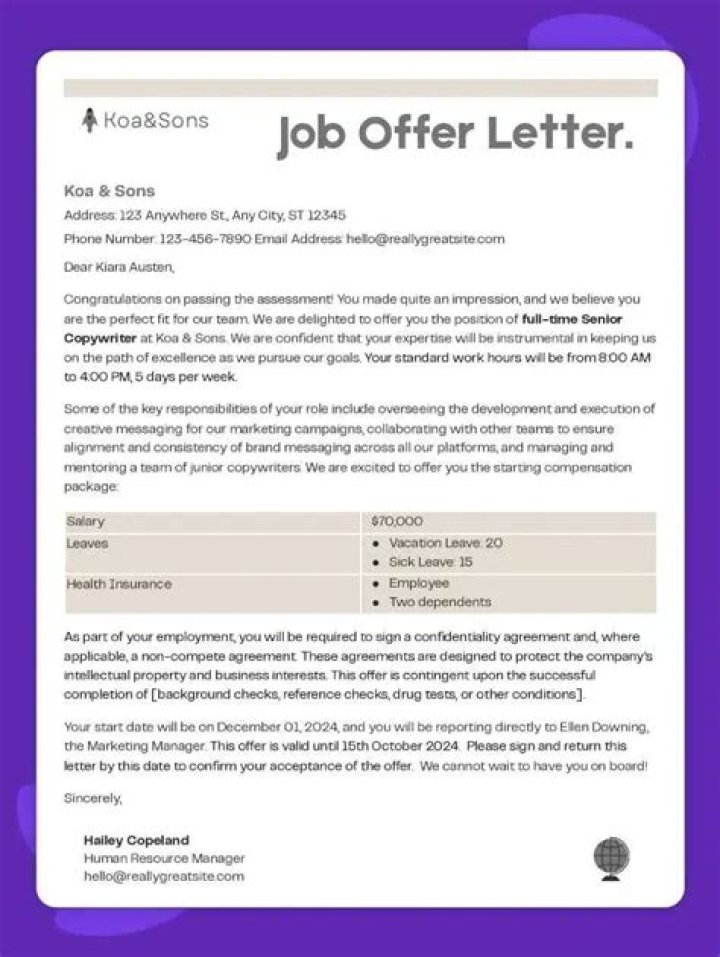 Is there a Brookfield job offer on LinkedIn?