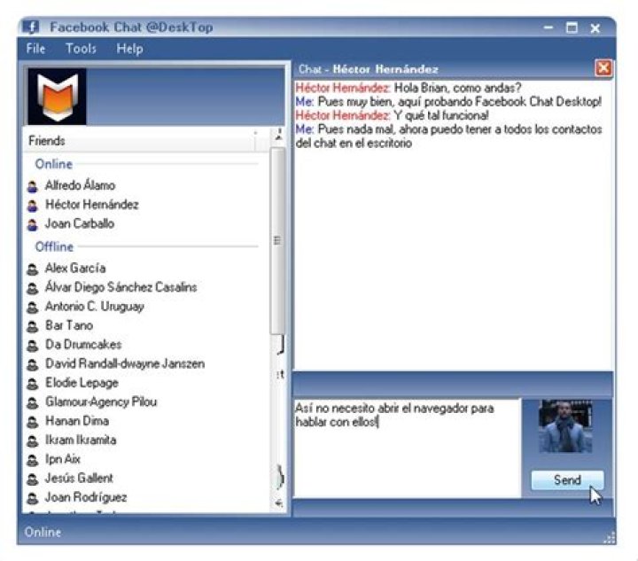Is there a free version of Facebook chat desktop?