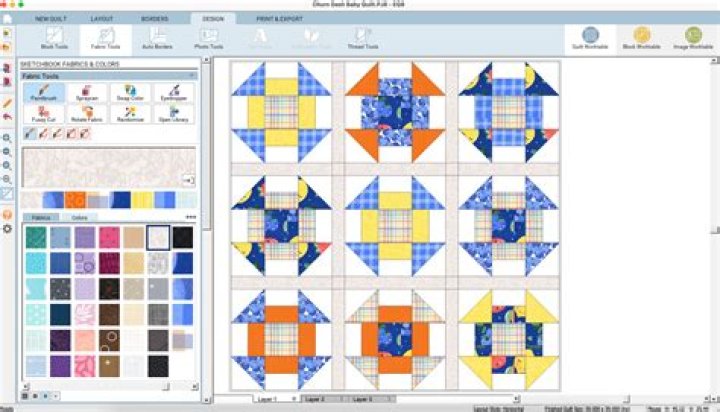 Is there a program for designing quilts?