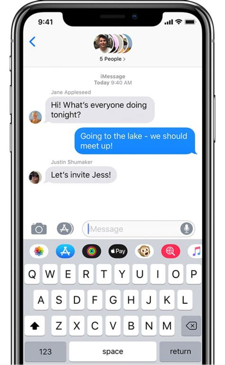 Is there a texting app for iPad?