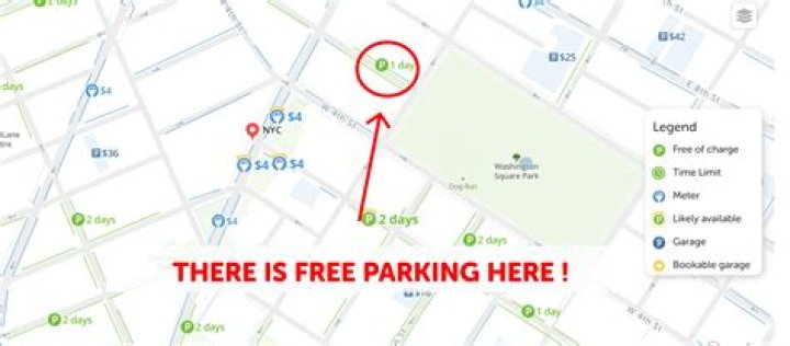 Is there free parking in East Village?