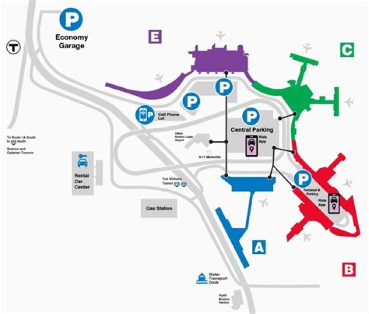 Is there parking at Terminal C at Logan Airport?