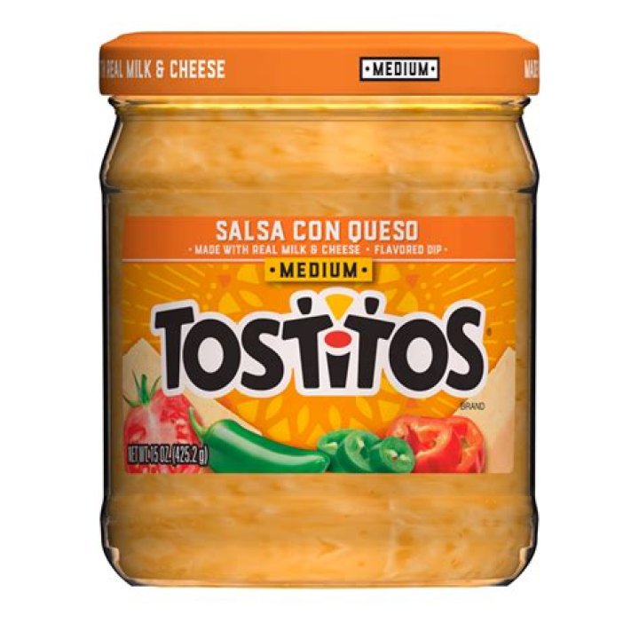 Is Tostitos Salsa Con Queso real cheese?