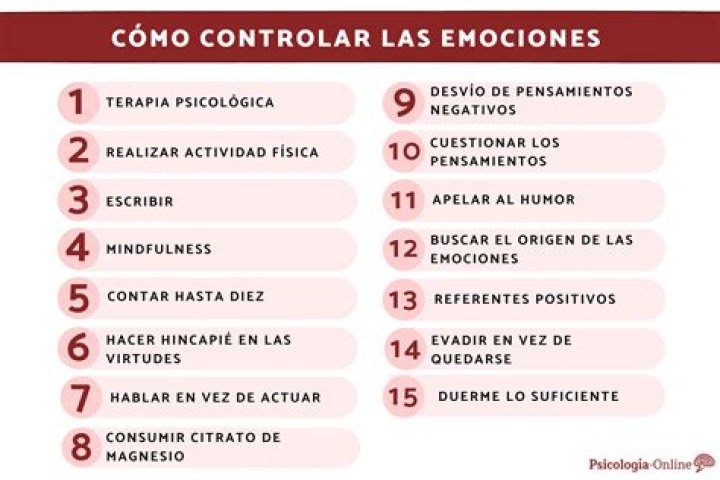 Que significa manejar las emociones?