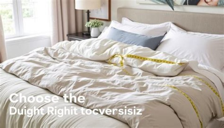 Should a duvet cover be smaller than the duvet?