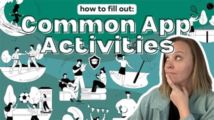 Should you fill all 10 activities on Common App?