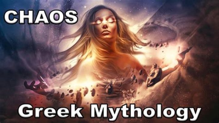 Was chaos the first Greek god?