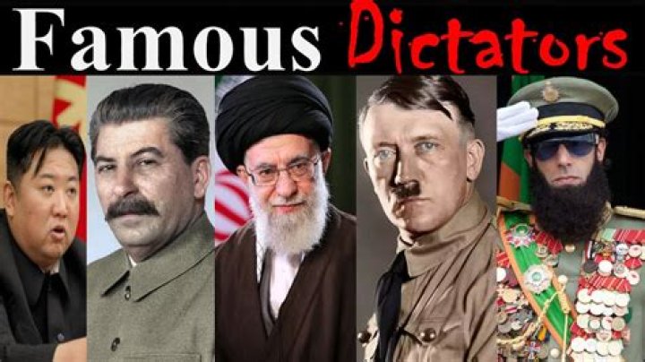 What are all the names for dictators?