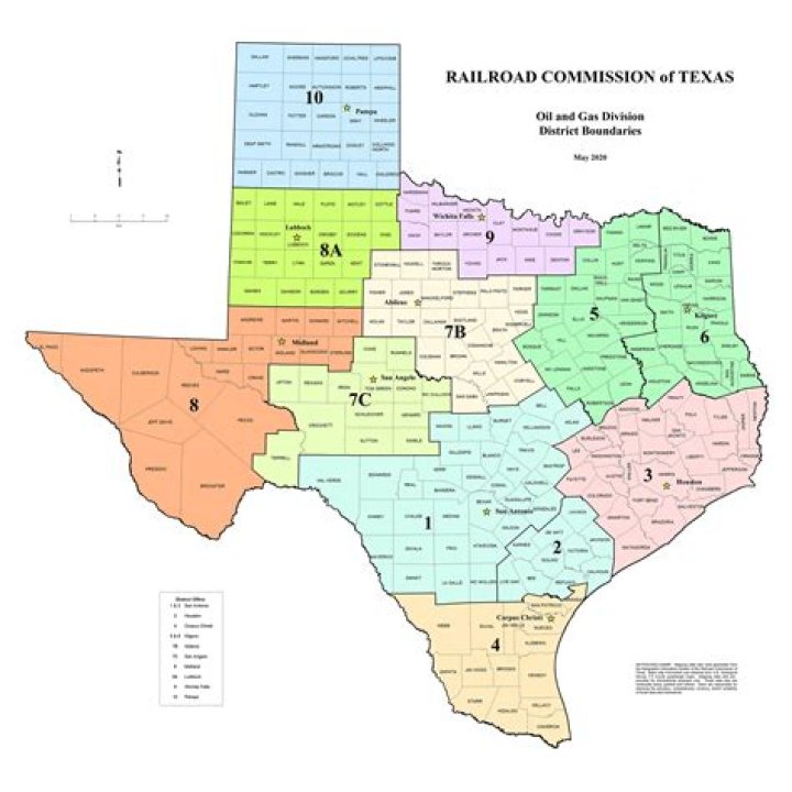 What are appraisal districts in Texas?