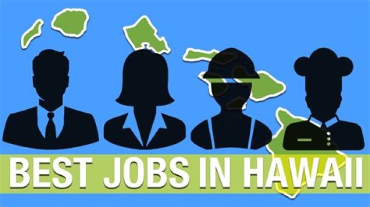 What are common jobs in Hawaii?