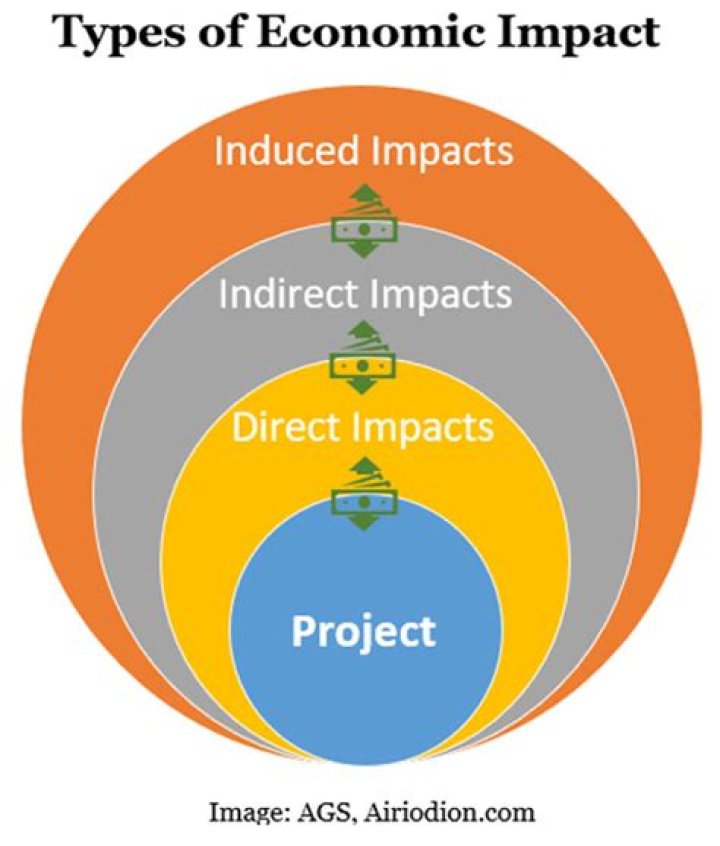 What are direct economic impacts?