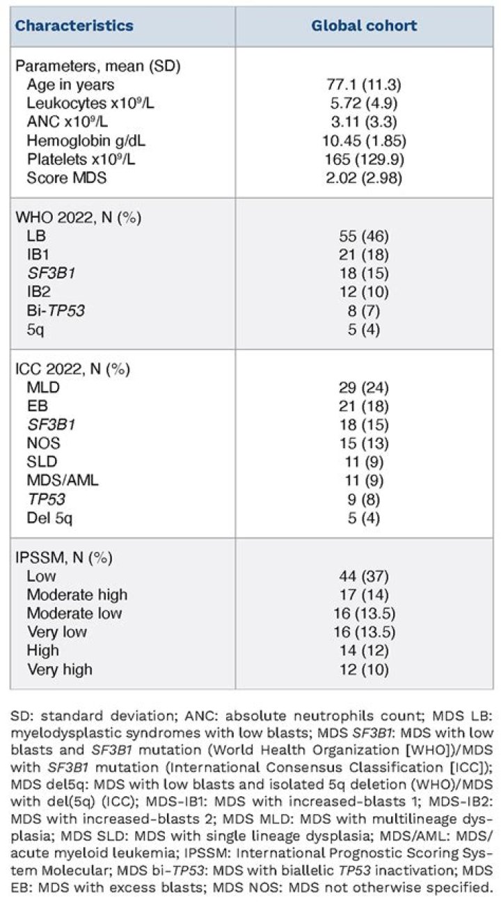 What are MDS scores?