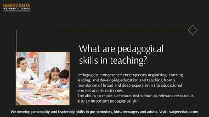 What are pedagogical skills in teaching?