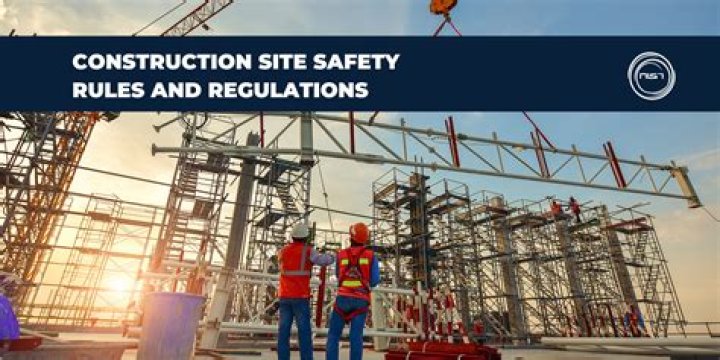 What are safety taken on construction site?
