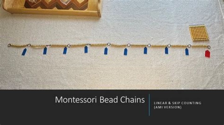What are short chains in Montessori?
