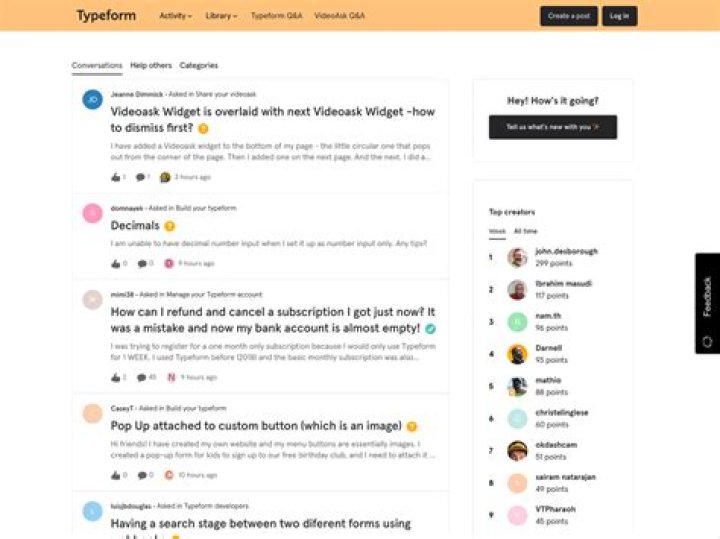 What are some forum posting sites?