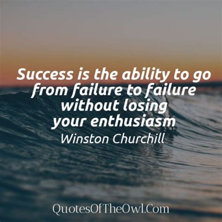 What are some good quotes about failure and success?