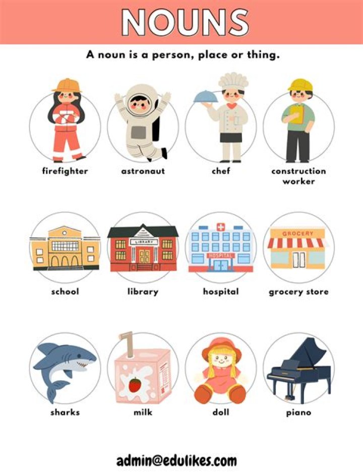 What are some personality nouns?