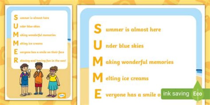 What are some poems about summer?