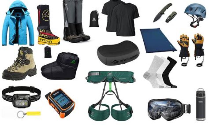 What are the 10 essential equipment for mountaineering?